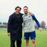 Vincenzo Montella s-a întâlnit cu Hakan Calhanoglu la baza de antrenament a lui Inter