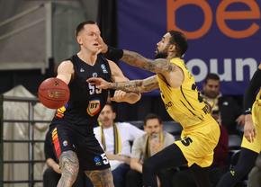 U-BT Cluj-Napoca – Aris Salonic, meci de „totul sau nimic” în EuroCup! Atmosferă splendidă în BTarena: gazdele echilibrează jocul