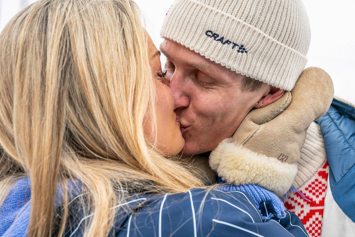 Birk Ruud și logodnica Tonje Frigstad