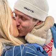 Birk Ruud și logodnica lui, Tonje Frigstad Foto: Imago Images