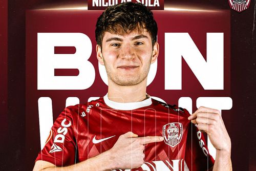 CFR Cluj l-a transferat pe Nicolae Sula / foto: Facebook Fotbal Club CFR 1907 CLUJ