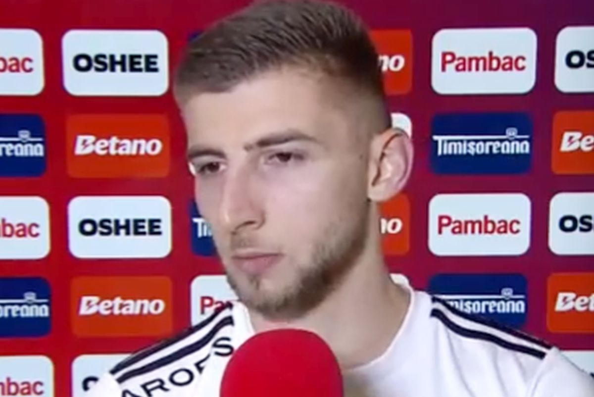 Revenit cu gol, Jovo Lukic s-a arătat consternat de ce a văzut la TV în România: „De mii de ori pe zi!”