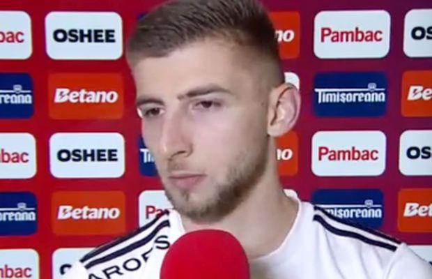 Revenit cu gol, Jovo Lukic s-a arătat consternat de ce a văzut la TV în România: „De mii de ori pe zi!”