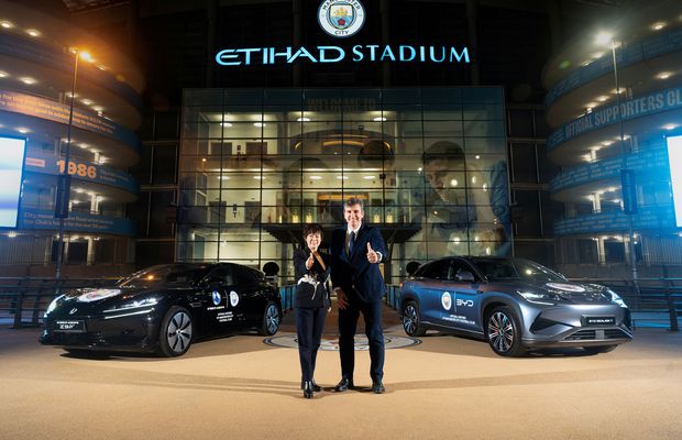 Când tehnologia întâlnește pasiunea: BYD devine partener oficial al Clubului de Fotbal Manchester City