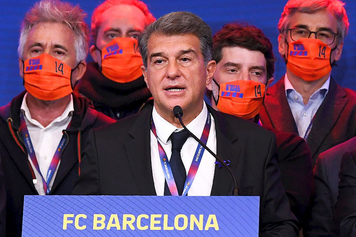 Laporta, planuri mari după eliminarea Barcelonei din Liga Campionilor! 4 transferuri tari așteptate pe Camp Nou