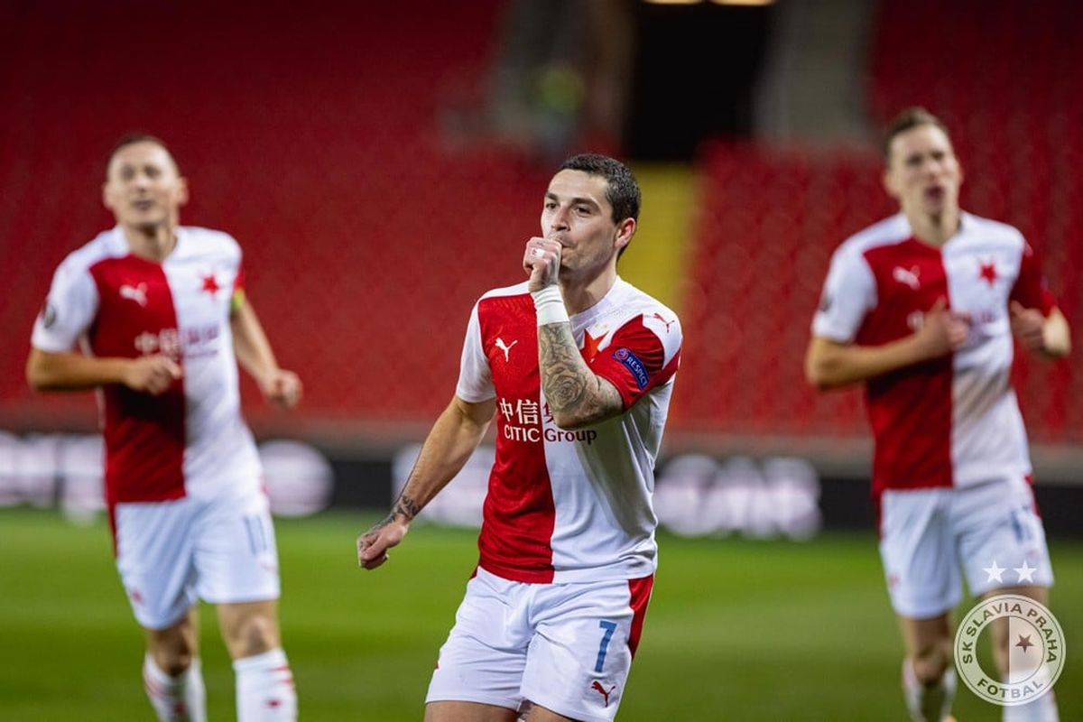 Slavia Praga - Rangers, Stanciu vs Ianis / 11.03.2021