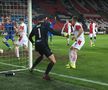 Ianis Hagi, pasă de gol în Rangers - Slavia / FOTO: Captură TV @Telekom Sport