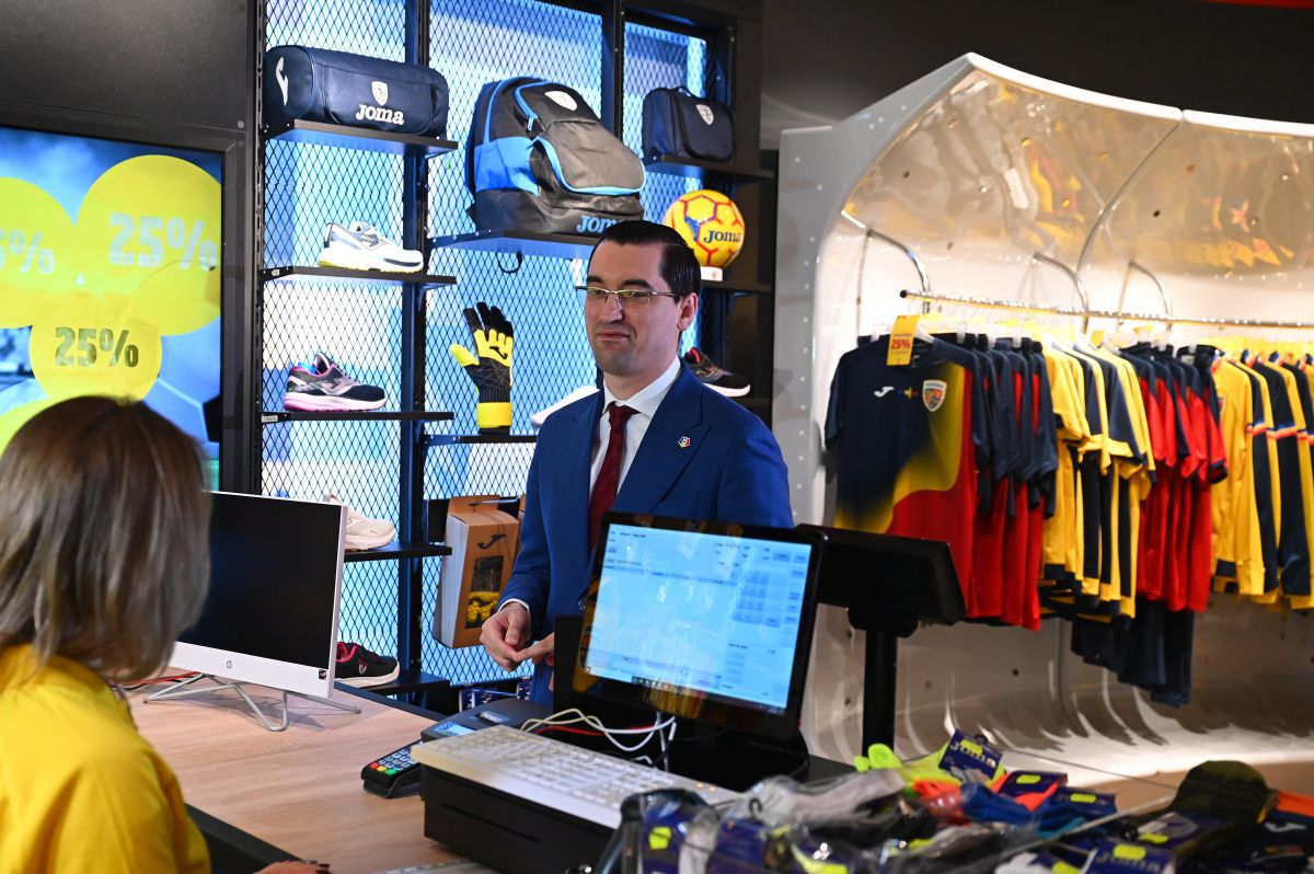 Lansare „Romania Store”, noul magazin oficial al echipei naționale de fotbal a României