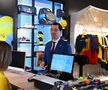 Președintele FRF, Răzvan Burleanu, prezent la lansarea „Romania Store”, noul magazin oficial al echipei naționale de fotbal a României (foto: Raed Krishan/GSP)