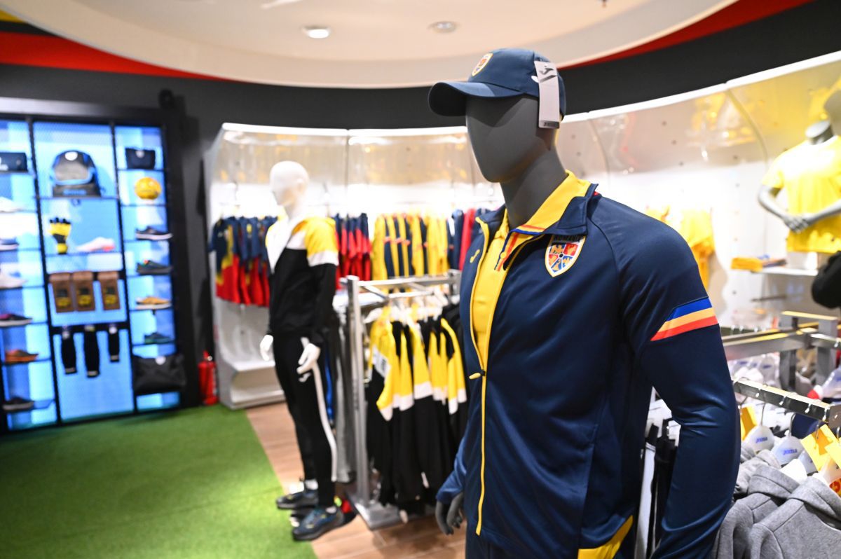 Lansare „Romania Store”, noul magazin oficial al echipei naționale de fotbal a României