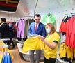 Președintele FRF, Răzvan Burleanu, prezent la lansarea „Romania Store”, noul magazin oficial al echipei naționale de fotbal a României (foto: Raed Krishan/GSP)