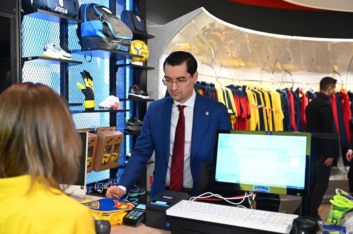 Lansare „Romania Store”, noul magazin oficial al echipei naționale de fotbal a României