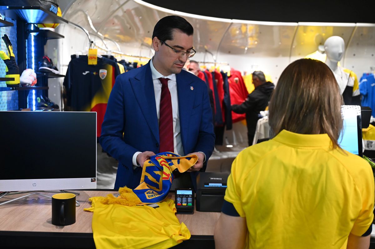 Burleanu a explicat, la evenimentul de lansare al magazinului oficial al echipei naționale, cum se implică FRF în sprijinul refugiaților: „Am creat un fond financiar”