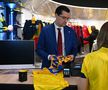 Președintele FRF, Răzvan Burleanu, prezent la lansarea „Romania Store”, noul magazin oficial al echipei naționale de fotbal a României (foto: Raed Krishan/GSP)