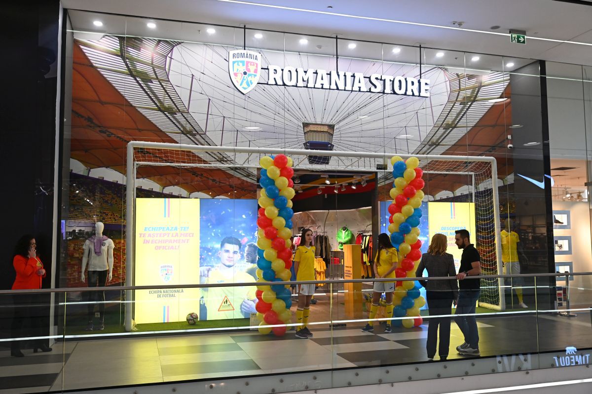 Lansare „Romania Store”, noul magazin oficial al echipei naționale de fotbal a României
