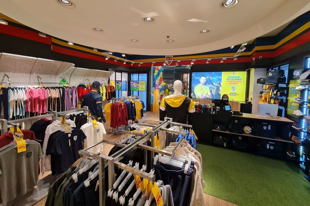 Lansare „Romania Store”, noul magazin oficial al echipei naționale de fotbal a României