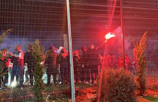 Boicot la Ovidiu » Ultrașii Rapidului au refuzat să intre pe stadion la meciul cu Farul