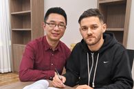 Alex Ioniță a debutat în China » Ce număr a primit și cum s-a descurcat fostul jucător de la Rapid