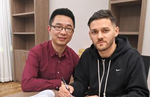 Alex Ioniță a debutat în China » Ce număr a primit și cum s-a descurcat fostul jucător de la Rapid