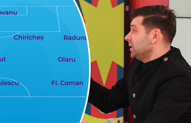 „E momentul să revină” » Rusescu a făcut echipa FCSB-ului pentru play-off: cine iese și cine intră în primul „11”