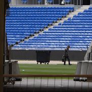 Lucrările sunt în toi la stadionul din Lyon FOTO: Ionuţ Iordache (GSP)