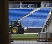 Lucrările sunt în toi la stadionul din Lyon FOTO: Ionuţ Iordache (GSP)