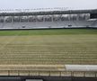 Se schimbă gazonul pe stadionul Arcul de Triumf
