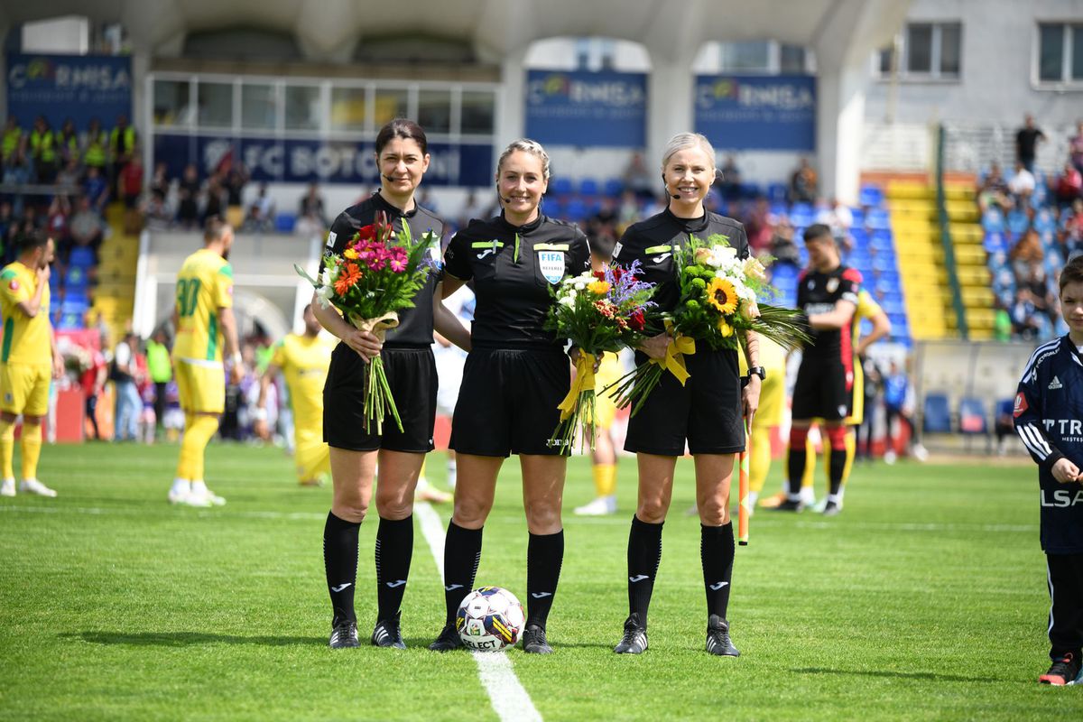 „Care este fotbalistul tău preferat?” » Arbitra din Superliga n-a evitat răspunsul: „Acum, de el îmi place foarte mult”
