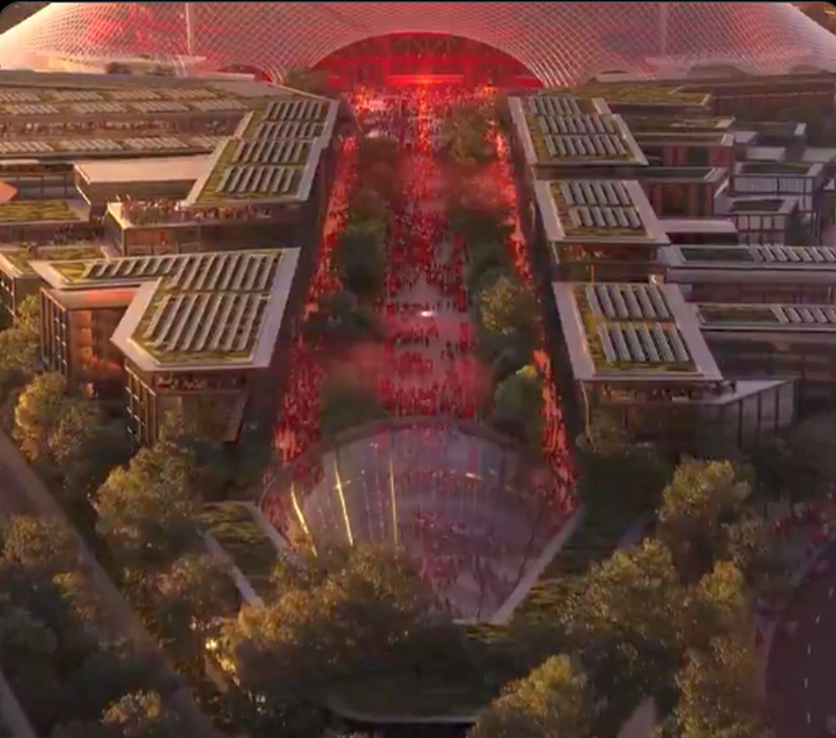 Noul stadion al lui Manchester United - randări