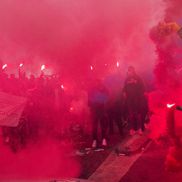Ultrașii radicali ai lui Olympique Lyon / Sursă foto: Imago Images