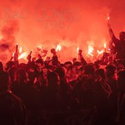 Ultrașii radicali ai lui Olympique Lyon / Sursă foto: Facebook@ Bad Gones 1987 - Officiel