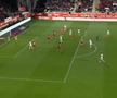 Golul lui Cătălin Cîrjan din UTA Arad - Dinamo, foto: captură Prima Sport