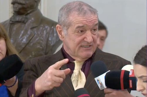 Gigi Becali, astăzi, în Parlament