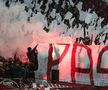 Rapid, torțe la meciul cu FCSB