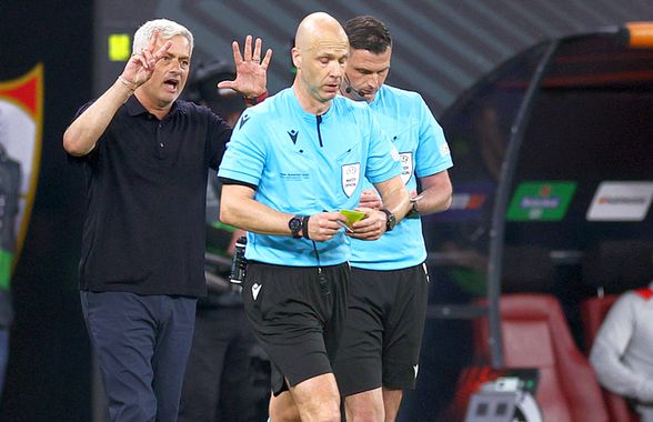 Arbitru din Premier League delegat la Lyon - FCSB » Rămâne celebru episodul cu Mourinho în parcare