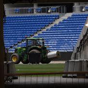 Lucrările sunt în toi la stadionul din Lyon FOTO: Ionuţ Iordache (GSP)