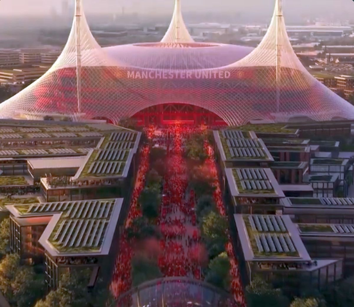 Noul stadion al lui Manchester United - randări