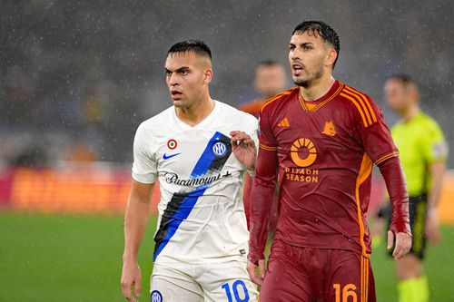 Leandro Paredes și Lautaro Martinez, în Roma - Inter // foto: Imago Images