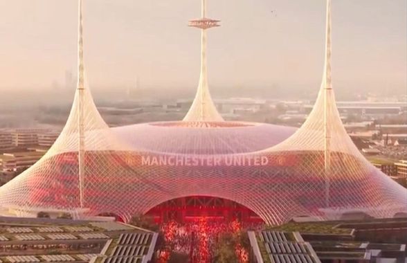 Primele imagini cu noul stadion al lui Manchester United i-au scandalizat pe fani: „Arată ca un circ, ce potrivit!”
