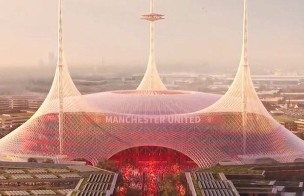 Primele imagini cu noul stadion al lui Manchester United i-au scandalizat pe fani: „Arată ca un circ, ce potrivit!”