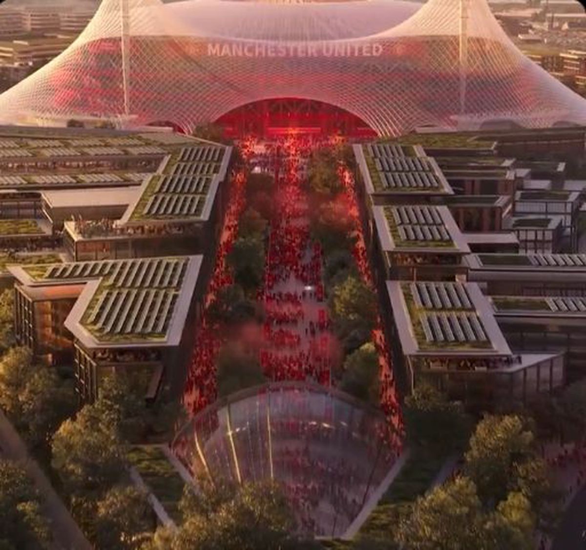 Noul stadion al lui Manchester United - randări
