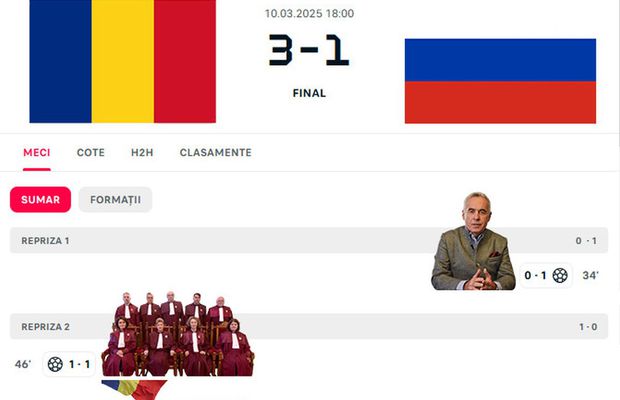 Candidatura lui Călin Georgescu, respinsă: cele mai tari memeuri » Fanii fotbalului chiar s-au implicat și au dat drumul glumelor