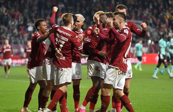 Vestea a venit chiar în ziua derby-ului cu FCSB! Jucătorul Rapidului are oferte din China și Turcia