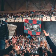 Ultrașii radicali ai lui Olympique Lyon / Sursă foto: Facebook@ Bad Gones 1987 - Officiel