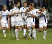 Nasser Menassel, în perioada petrecută la Pandurii, celebrând un gol de lângă Chiricheș / FOTO: Arhivă GSP
