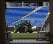 Lucrările sunt în toi la stadionul din Lyon FOTO: Ionuţ Iordache (GSP)