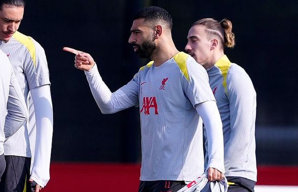 Incident la antrenamentul lui Liverpool: Salah a vrut să-i ceară socoteală