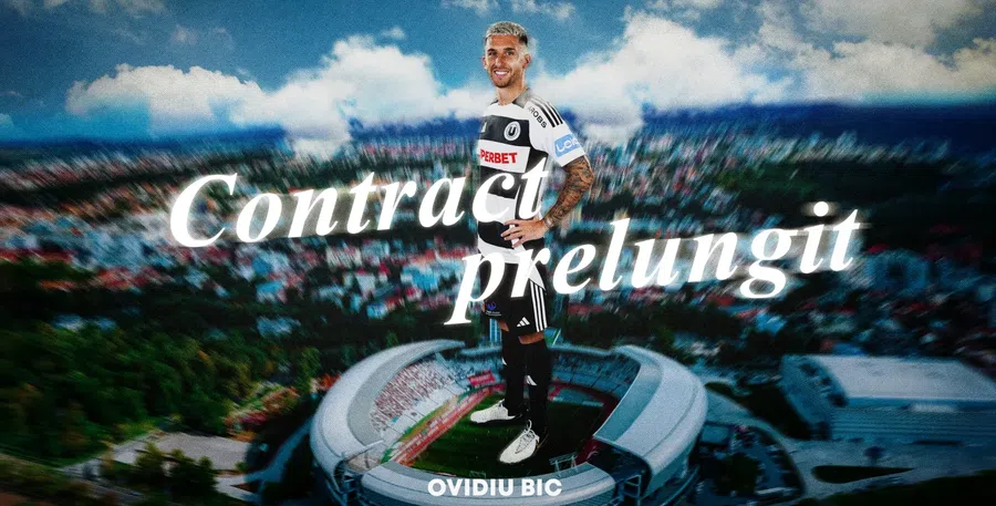 A semnat astăzi cu U Cluj: „Unul dintre «pistoane»”