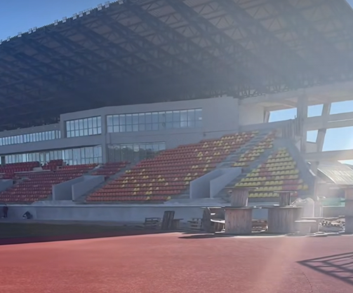 Prinde contur » Cel mai nou stadion din România, aproape de inaugurare