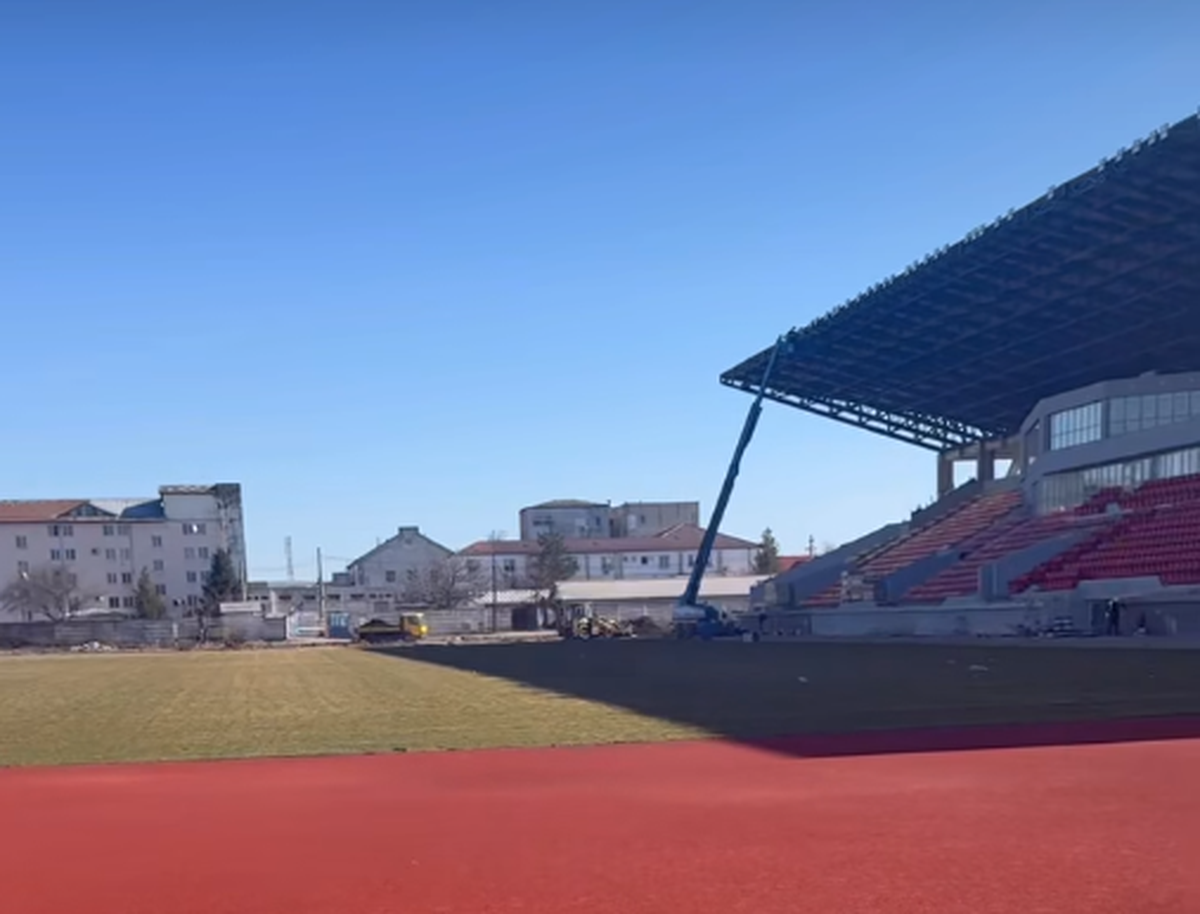 Prinde contur » Cel mai nou stadion din România, aproape de inaugurare
